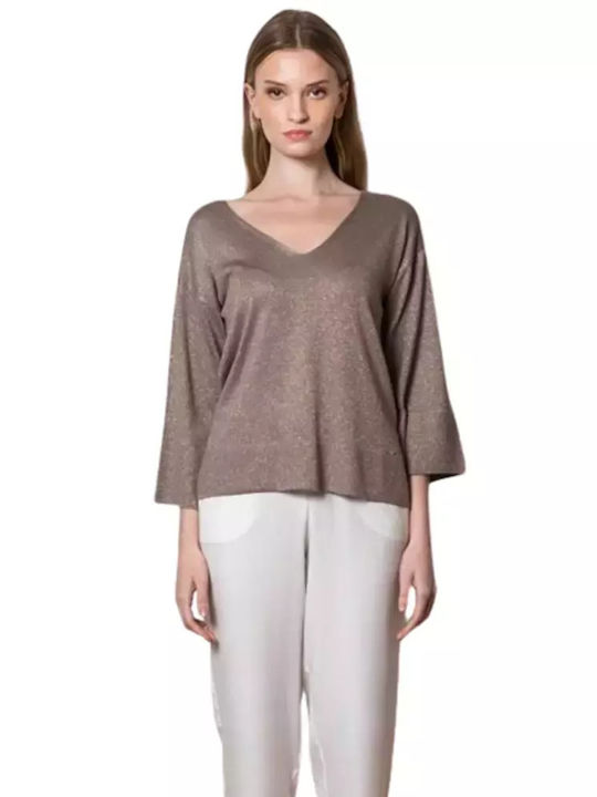 Aggel Women's Blouse Gray