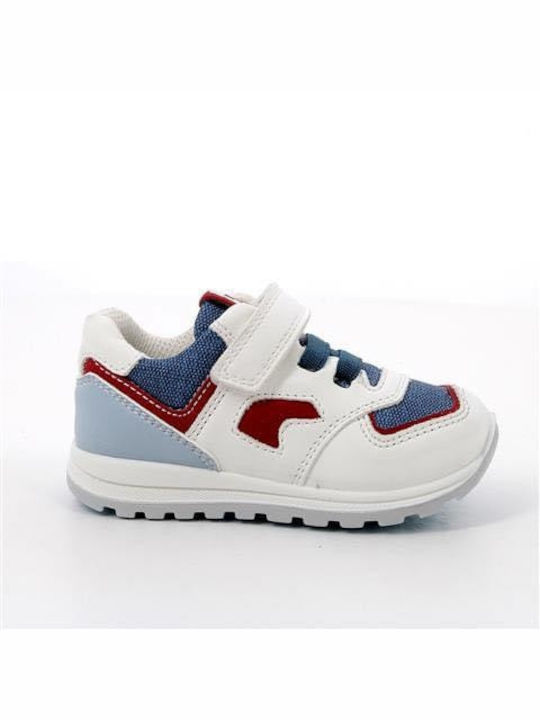 Primigi Kinder-Sneaker mit Klettverschluss Weiß