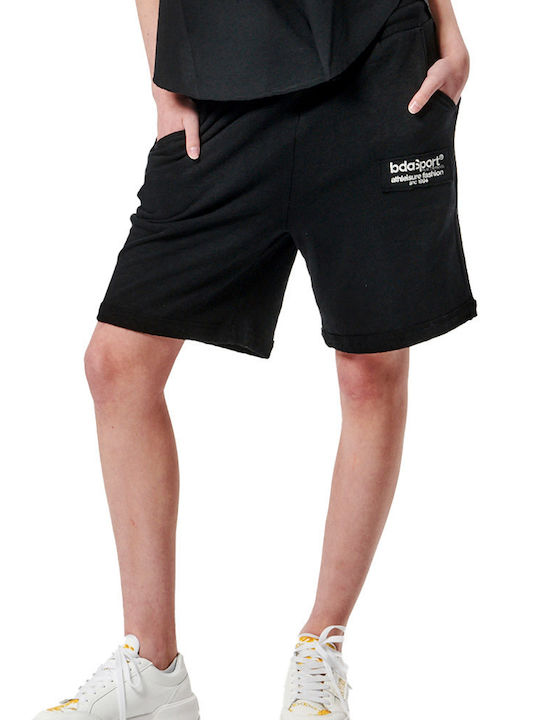 Body Action Women's Sporty Bermuda Shorts black