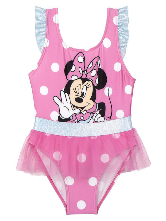 Cerda Minnie Mouse Παιδικό Μαγιό Ολόσωμο Φούξια