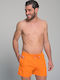 Monochrome Herren Badebekleidung Shorts Orange