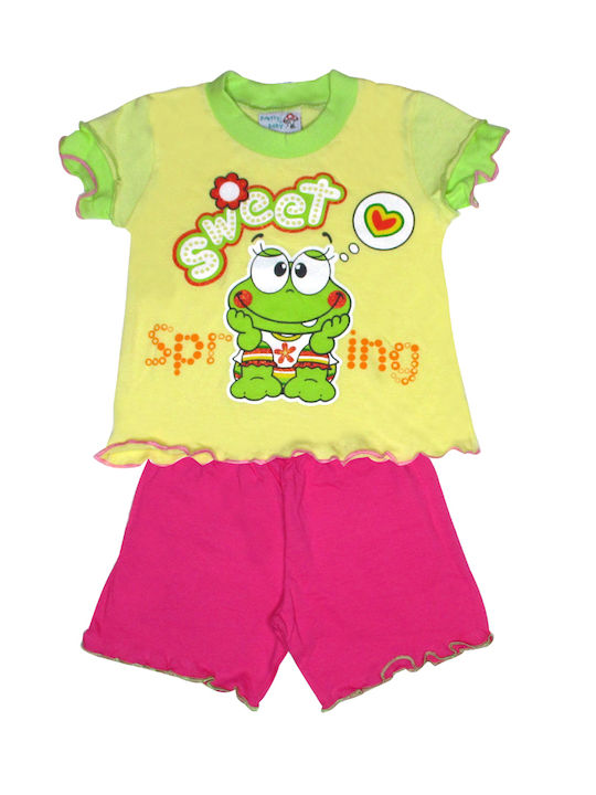 Pretty Baby Kids Nightwear Summer Yellow