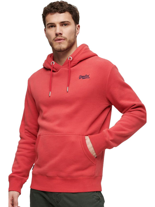 Superdry Φούτερ Cranberry Crush Red