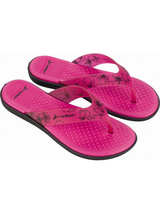 Rider Frauen Flip Flops in Fuchsie Farbe