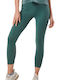 Women's Cropped Training Legging Pine Green