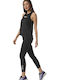 Women's Cropped Training Legging Black