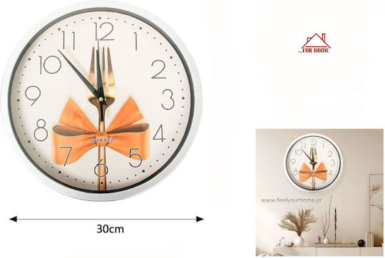 ForHome Wall Clock Plastic Multicolour