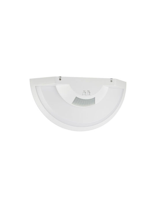 V-TAC Επιτοίχιο Εξωτερικό Φωτιστικό LED IP54 10W με Φυσικό Λευκό Φως