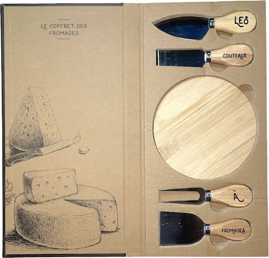 Set de Cuțite pentru Brânză și Platou Secret De Gourmet