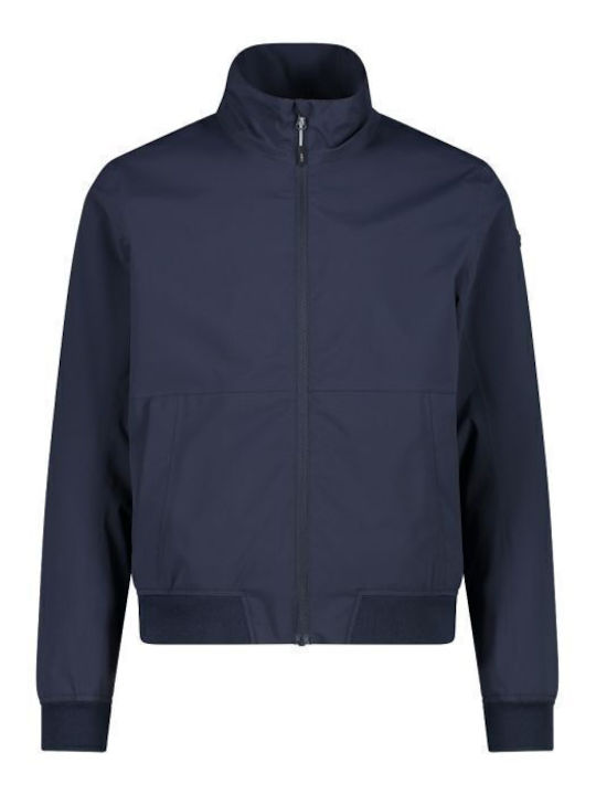 CMP Jacket Waterproof and Windproof Black/Blue