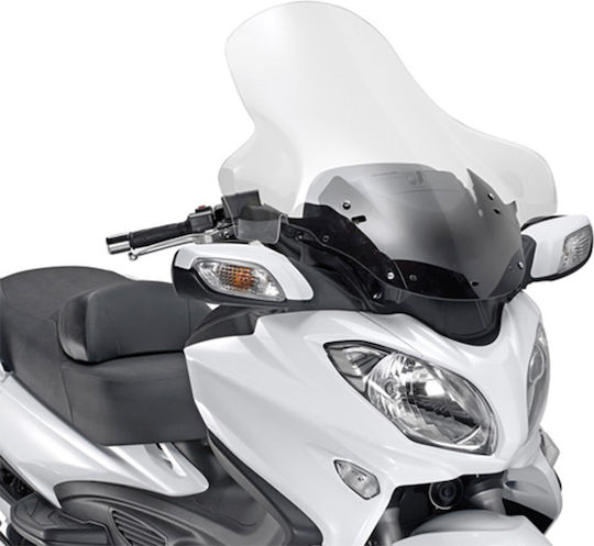Kappa Moto Motorcycle Windshield & Windscreen Transparent Visor for Suzuki Burgman 650 KD3104ST