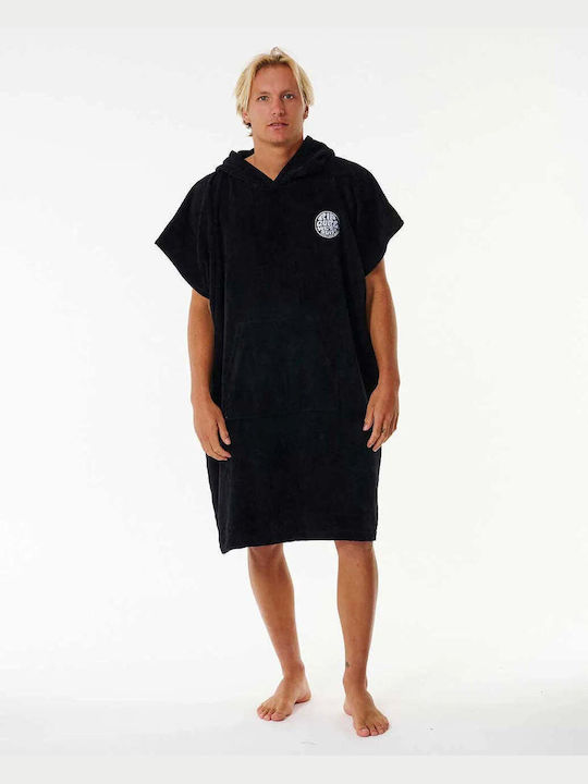 Rip Curl Plajă Poncho Negru