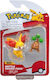 Jazwares Miniature Toy Pokemon Fennekin, Bonsly Multicolour 5cm