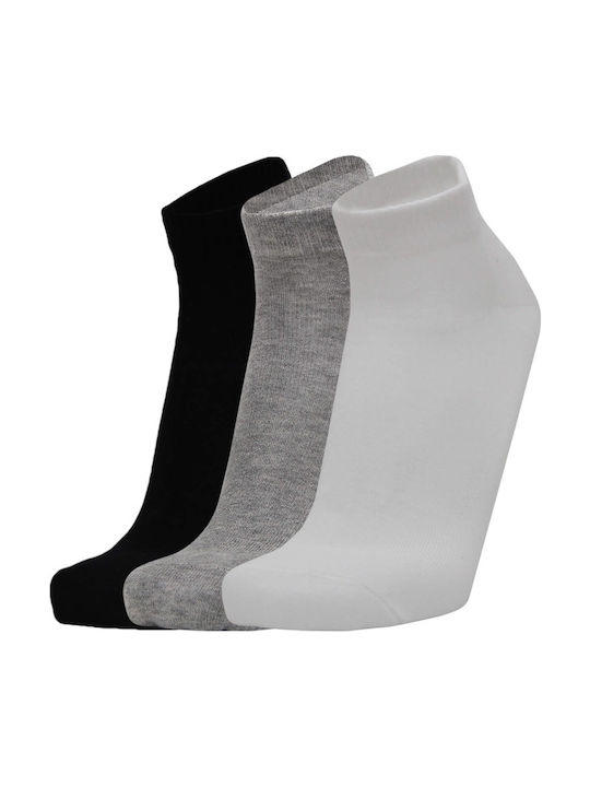Xcode Αθλητικές Κάλτσες Black / Grey / White 3 ...