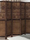 vidaXL Decorative Room Divider Wooden with 5 Panels 175x160cm