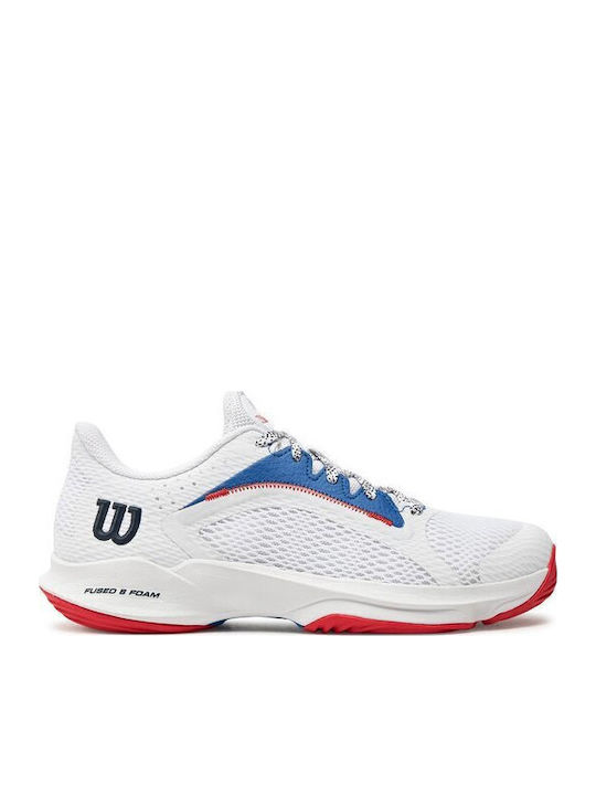 Wilson Hurakn 2.0 Γυναικεία Παπούτσια Padel Λευκά