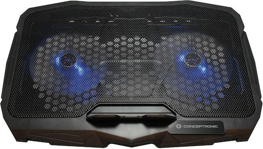 Conceptronic THANA07B Ergo Cooling Pad for Laptop up to 17" with 2 Fans Beige