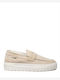 Men's Suede Loafers Beige