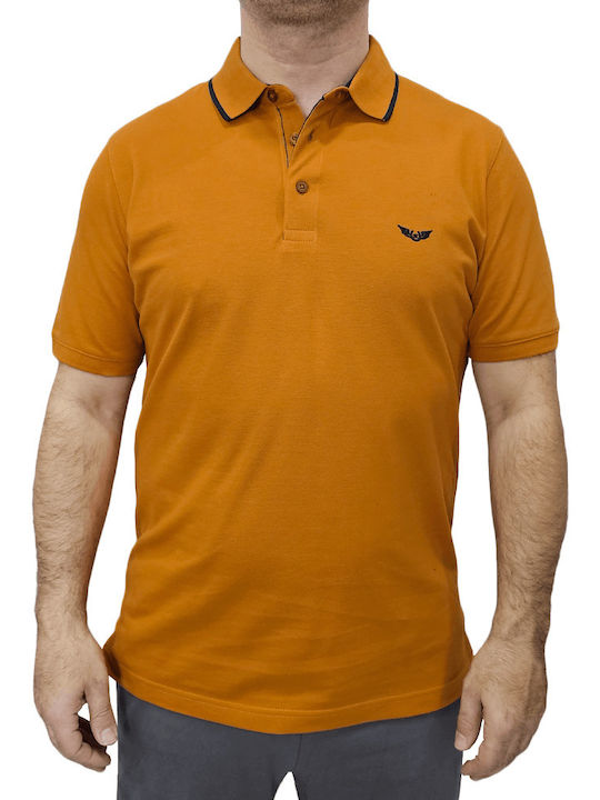 Side Effect Men's Blouse Polo Orange