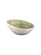 Bonna Serving Bowl Round made of Porcelain Green with Diameter 22cm
