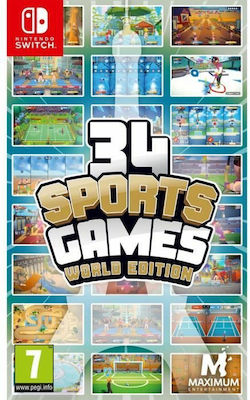 34 Sports Games World Edition Switch Game