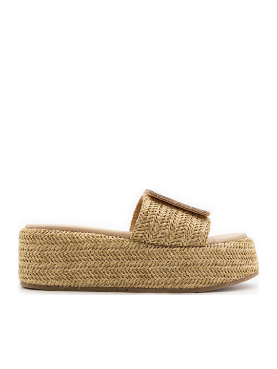 Mariella Fabiani Leather Women's Flat Sandals F...
