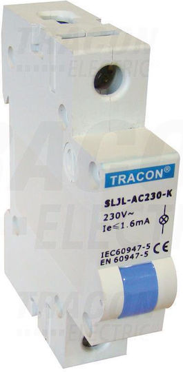 Tracon Electric Single Indicatoare luminoase de panou Roșie
