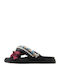 Leder Flache Sandalen für Damen