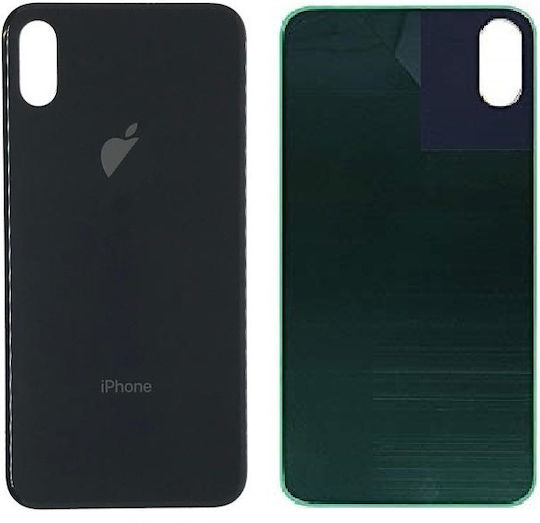 Πίσω Καπάκι Μπαταρίας Big Hole Apple Iphone Xs Max Black