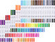 Markere de Proiectare 0.4mm Multicoloured 100buc