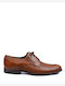 Damiani Men's Leather Casual Shoes Tabac Brown 1195