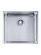Franke Box Bxx 210-45/110 1270477236 Undermount Sink Inox W49xD45cm Silver