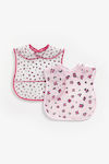 Mothercare Plastic Baby Bib 2pcs