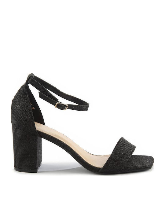 Fshoes Sandalen Schwarz