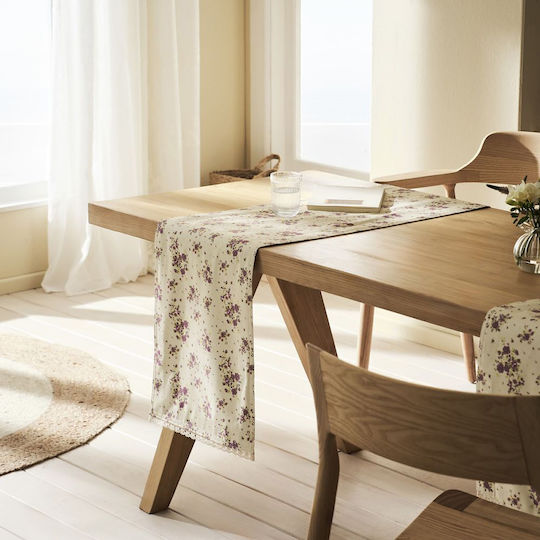 Gofis Home Ράνερ Βαμβακερό με Κέντημα Kalina 349 40x160εκ.
