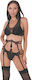 Livia Corsetti Sexy Dessous-Set Schwarz LC 90725