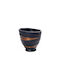Espiel Decorative Vase Ecomix Blue 15x15x15cm
