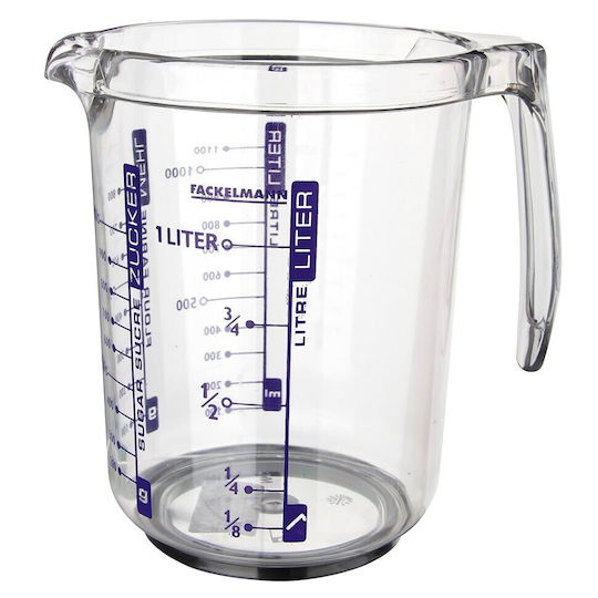 Fackelmann Πλαστική Μεζούρα Κουζίνας 1000ml