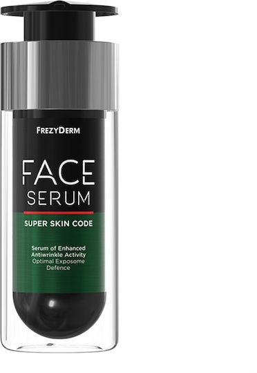 Frezyderm Super Skin Code Anti-Aging Serum Gesicht mit Peptide & Hyaluronsäure für Strahlkraft & Straffung 30ml