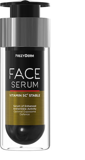 Frezyderm Vitamin 5C3 Stable Ser Antiîmbătrânire pentru Față cu Vitamina C și Peptide pentru Detoxifiere și Strălucire 30ml