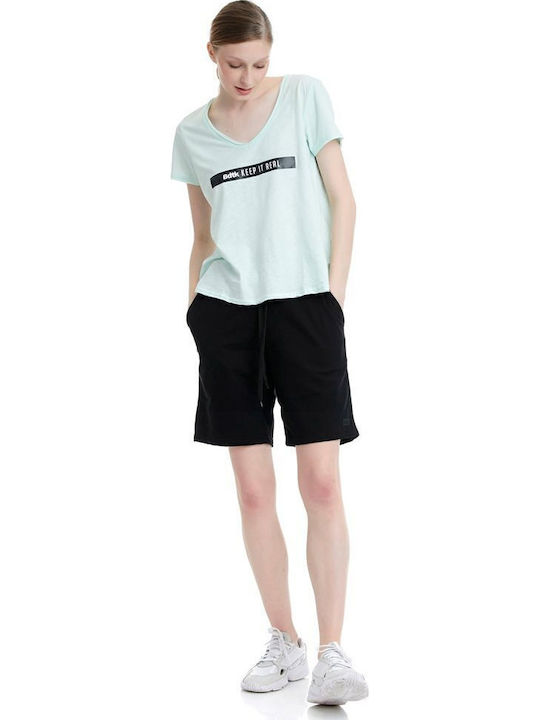BodyTalk Women's Black Bermudas