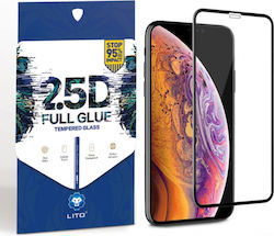 Lito 2.5D 0.33mm Tempered Glass (Samsung Galaxy A25 5G - Lito) Black