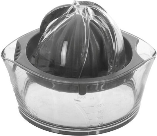 Secret de Gourmet Storcător de fructe clasic Portocaliu / Lămâie cu Recipient din Plastic în Culoare Galben