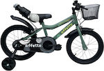 Affetto 12" Kids Bicycle City with Aluminum Frame (2024) Green