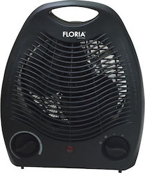Zilan Fan Heater Room Floor Black 2000W