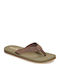 Herren Flip Flops Khaki