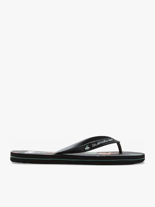 Quiksilver Molokai Art Ii Ανδρικά Flip Flops Μαύρα