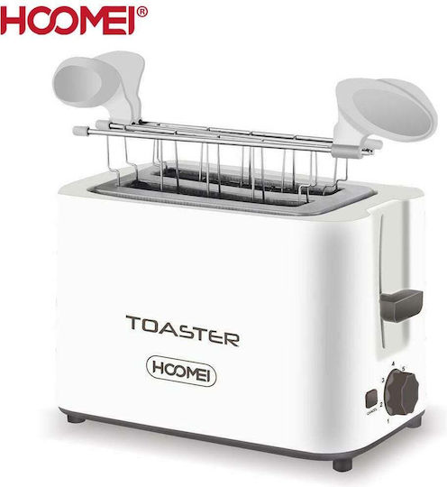 Hoomei Тостер Двуместна 700W Бяла