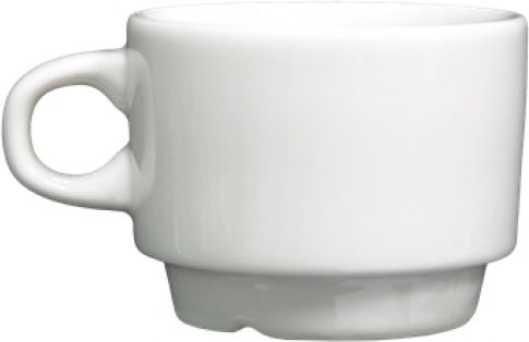 Lukanda Cup Coffee Porcelain White