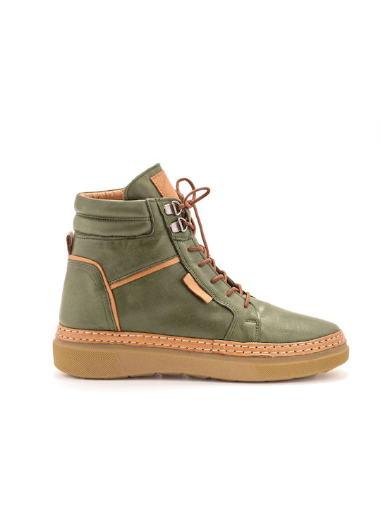 Joys Damen Knöchelstiefel Khaki